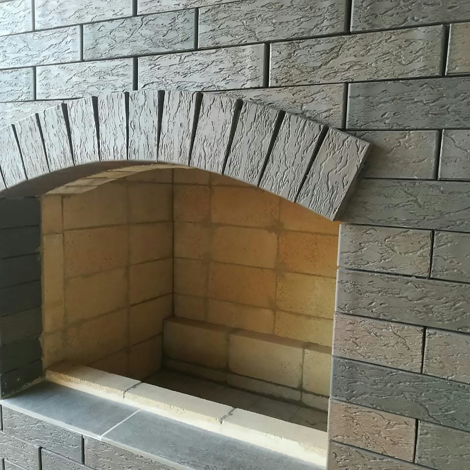 Кирпич облицовочный Вышневолоцкая керамика Графит лава, 250*120*65 мм
