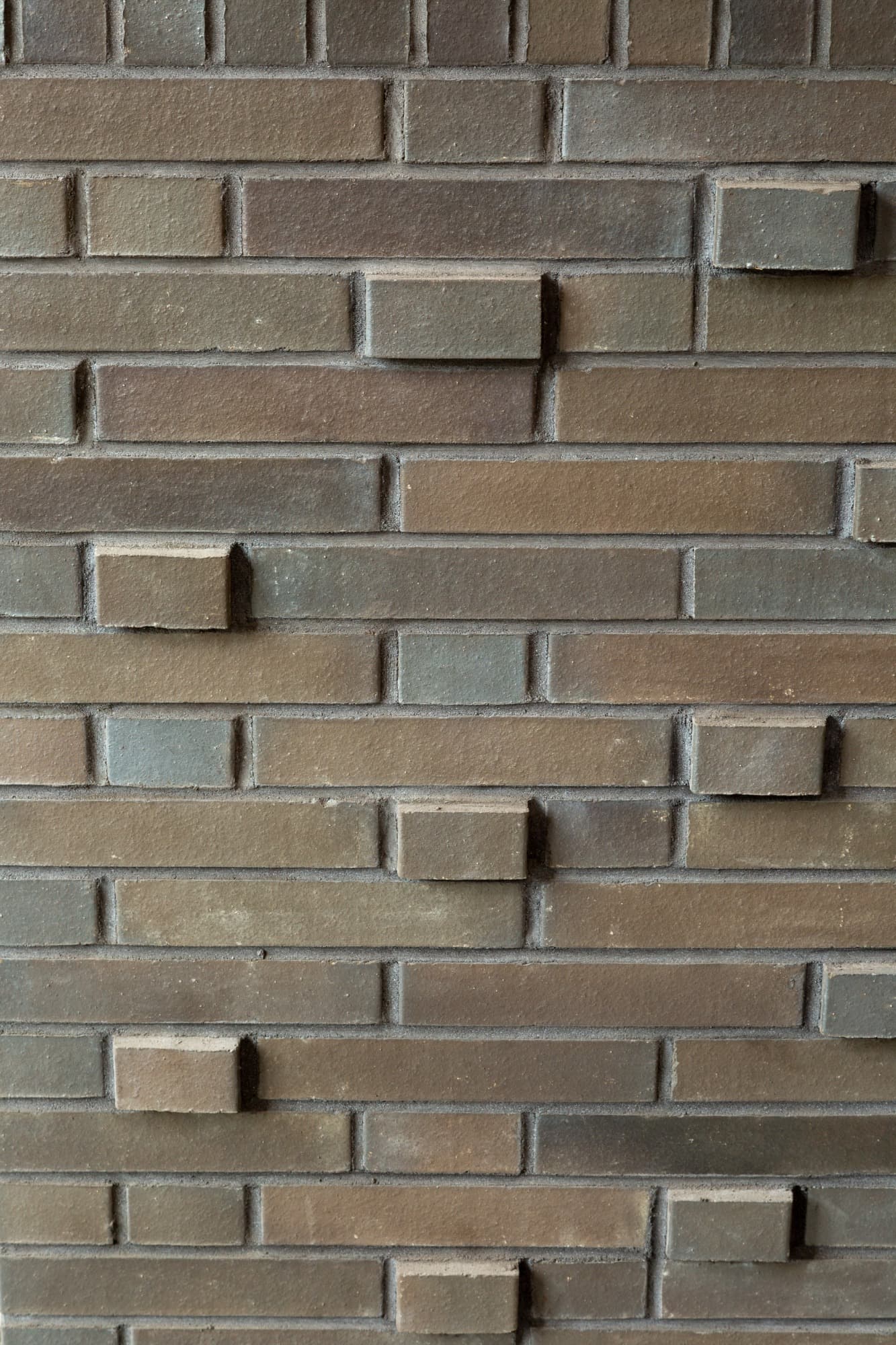 Кирпич клинкерный Muhr 15 Schwarz-bunt Edelglanz рустик, 290*90*52 мм