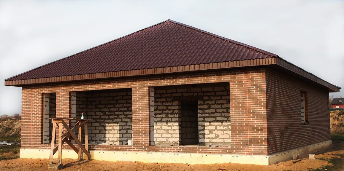 Кирпич облицовочный Вышневолоцкая керамика Графит лава, 250*120*65 мм
