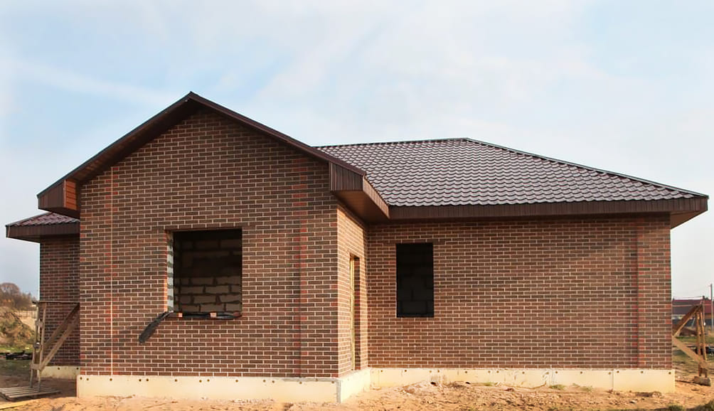 Кирпич облицовочный Вышневолоцкая керамика Графит лава, 250*120*65 мм