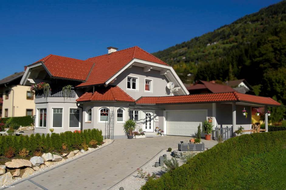 Керамическая черепица рядовая TONDACH Sulm red engobe