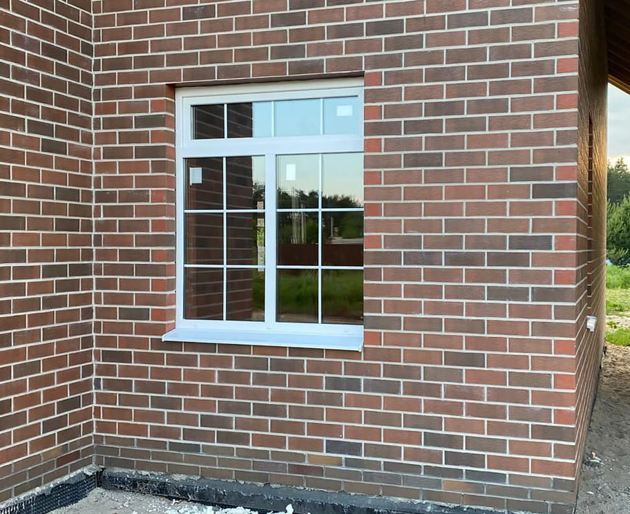 Кирпич облицовочный Вышневолоцкая керамика Готика лава, 250*120*88 мм