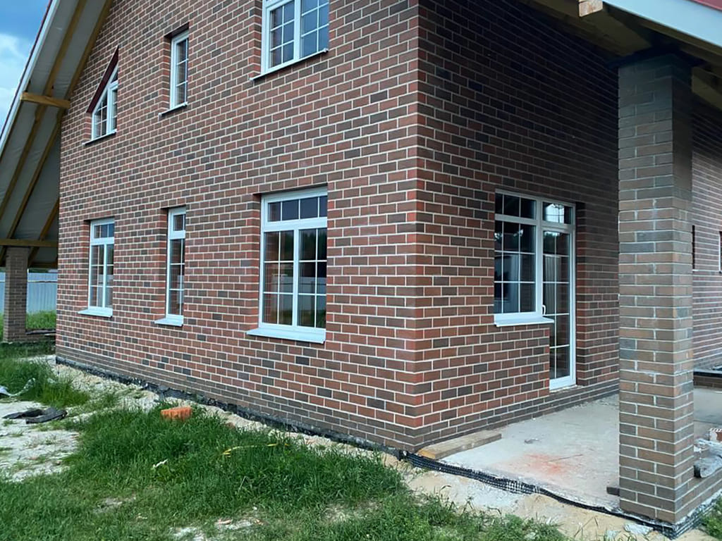 Кирпич облицовочный Вышневолоцкая керамика Готика лава, 250*120*88 мм