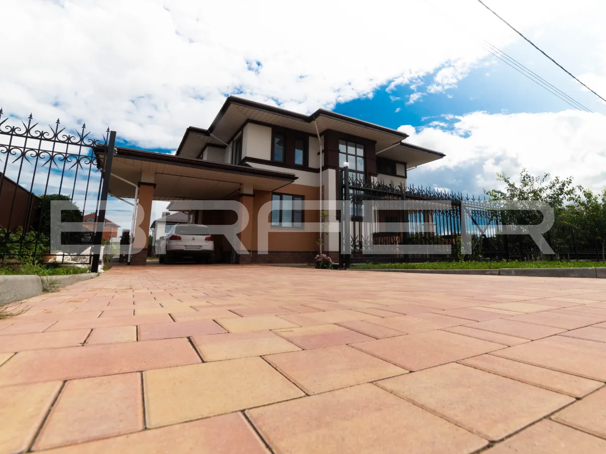 Плитка тротуарная BRAER Старый город Ландхаус Color Mix Рассвет, толщина 60 мм