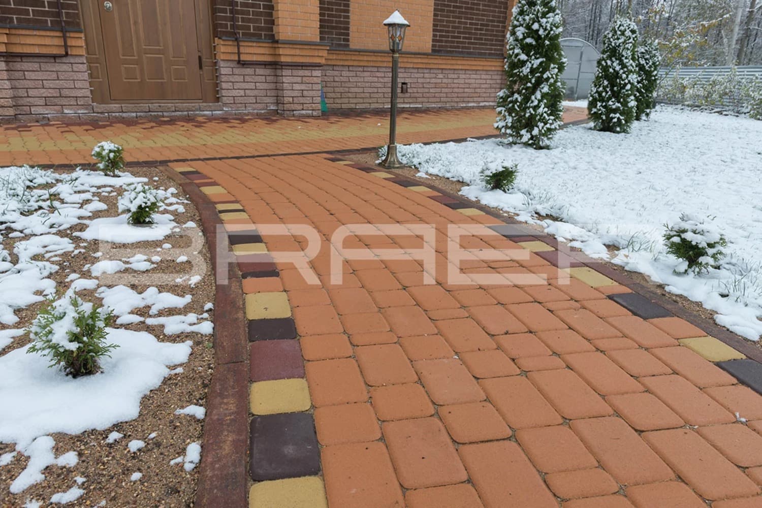 Плитка тротуарная BRAER Классико песочный