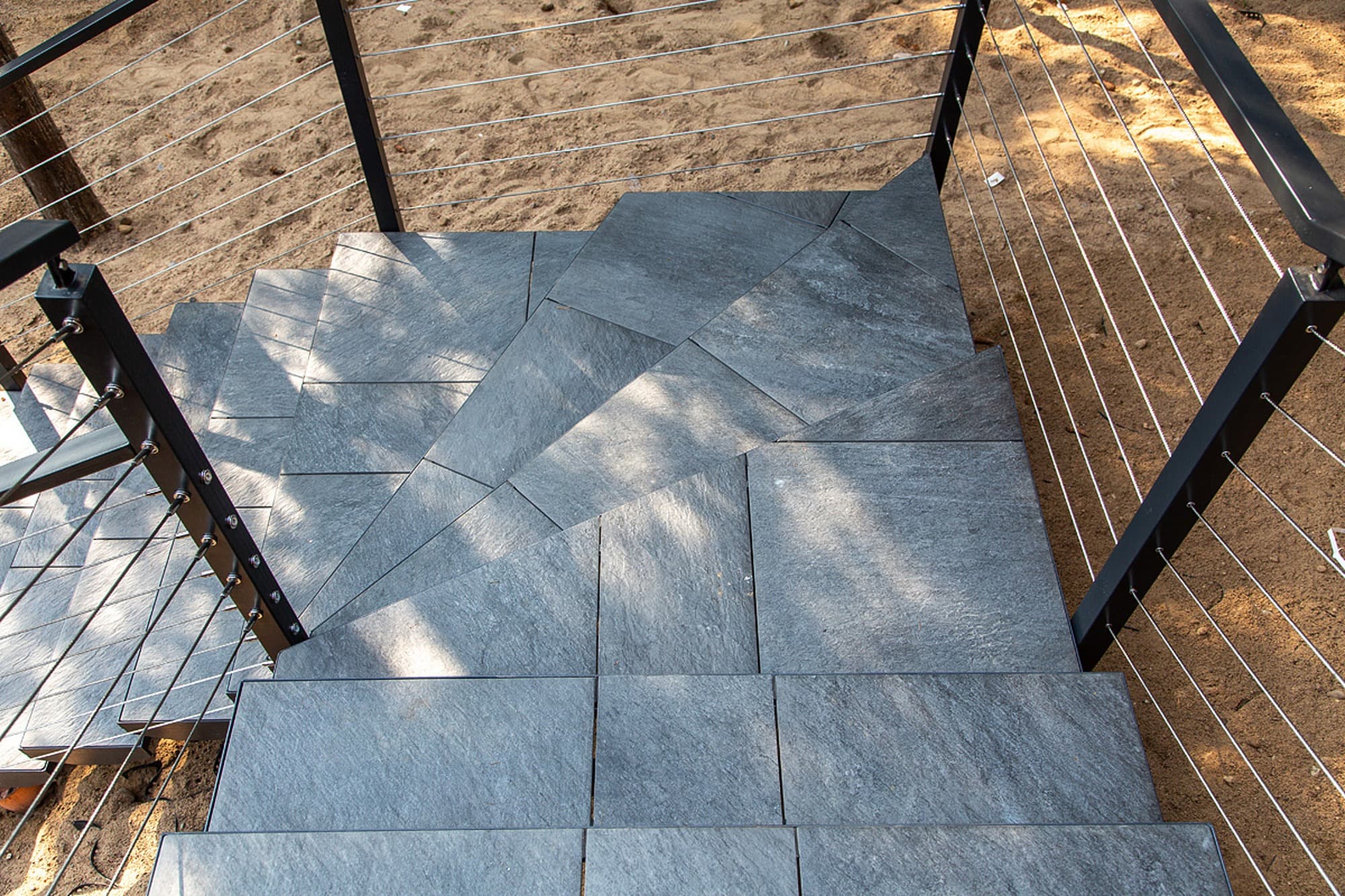 Керамогранит Atlas Concorde Landstone Night LASTRA, 600*600*20 мм