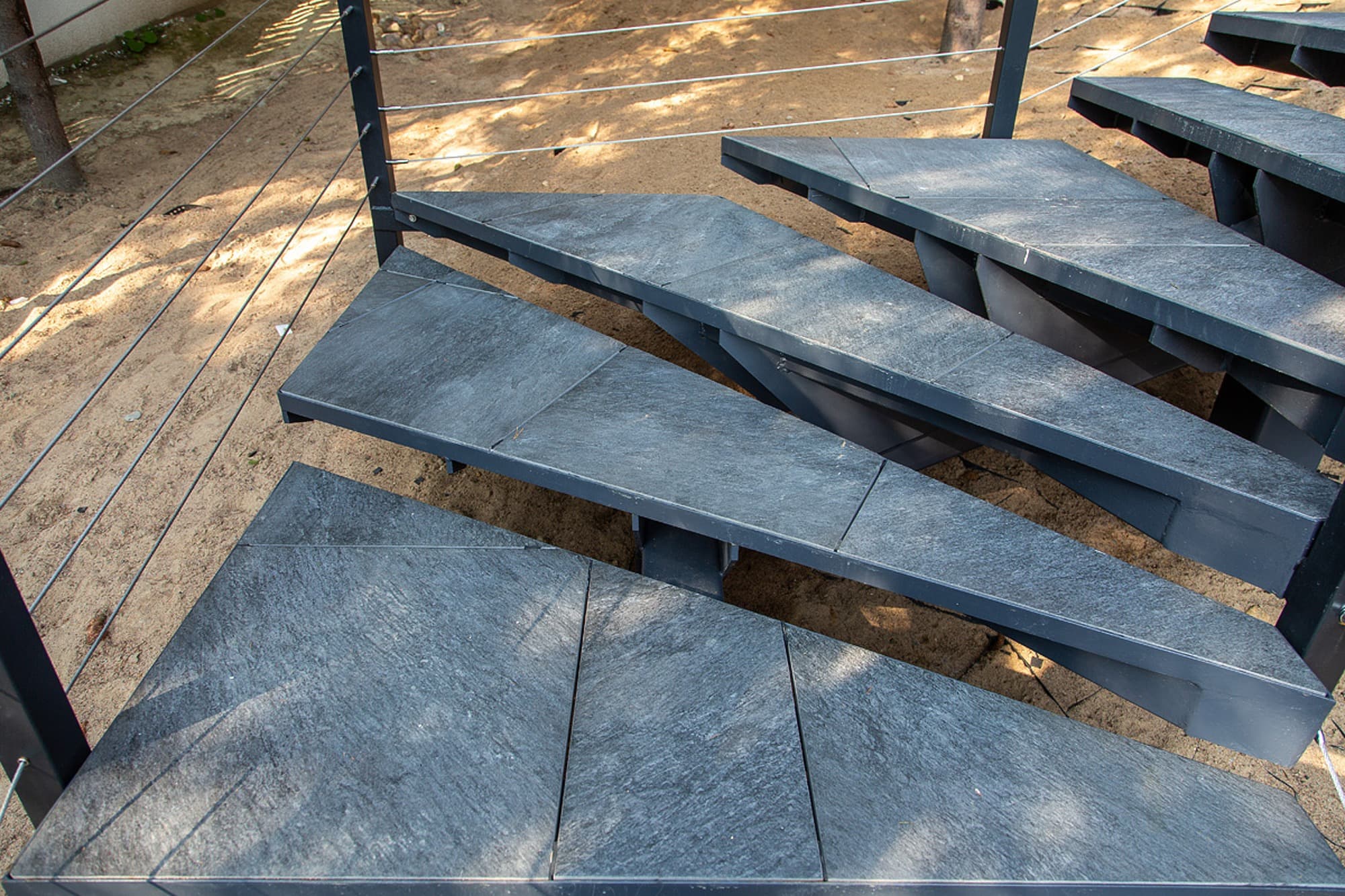 Керамогранит Atlas Concorde Landstone Night LASTRA, 600*600*20 мм