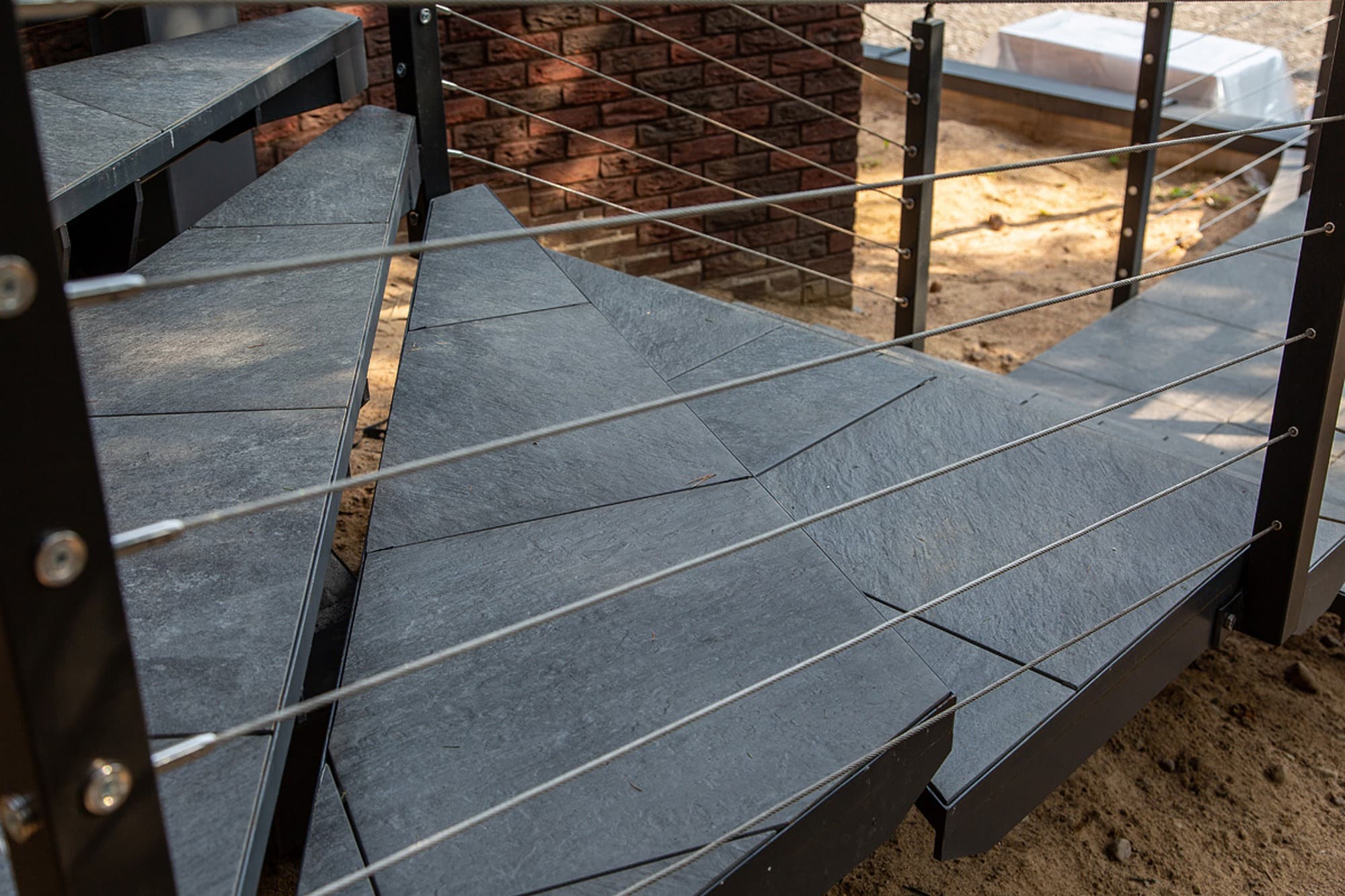 Керамогранит Atlas Concorde Landstone Night LASTRA, 600*600*20 мм
