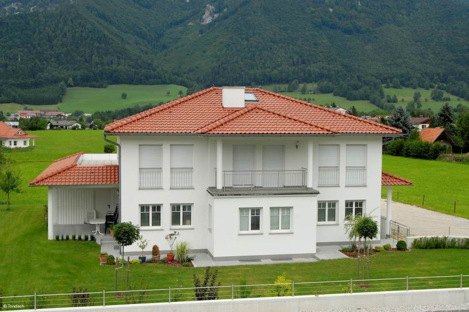 Керамическая черепица рядовая TONDACH Sulm red engobe