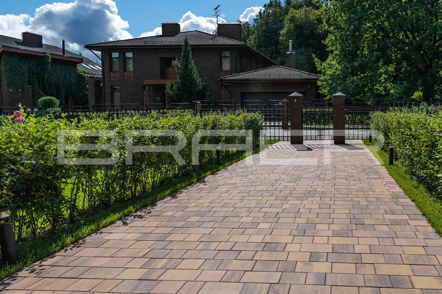 Плитка тротуарная BRAER Старый город Венусбергер Color Mix Прайд