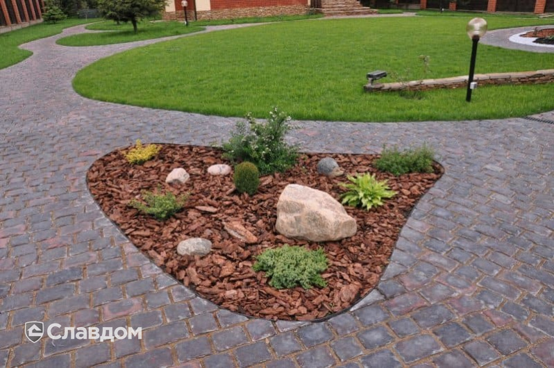 Благоустройство участка в Московской области с иcпользованием продукции Standartpark