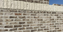 Забор в г. Ростов из кирпича RIGHTBRICK Виллем