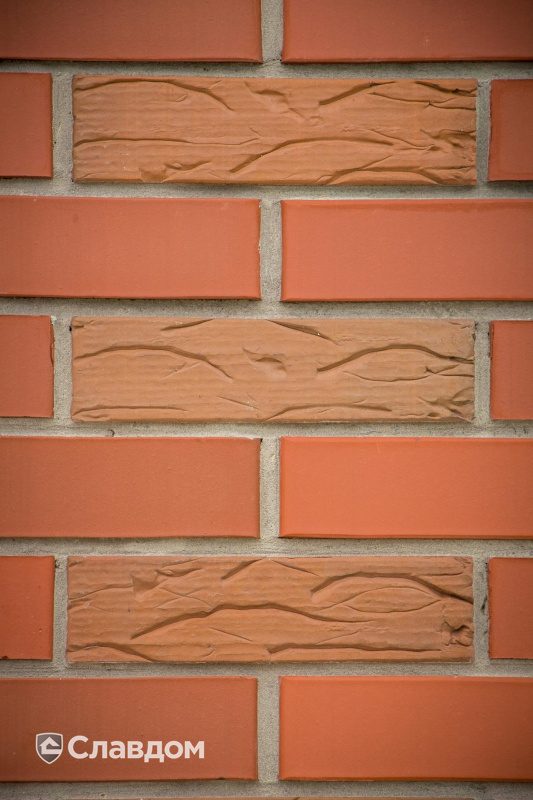 Стены из кирпича Керамейя топаз и рубин
