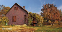 Частный дом с облицовкой фасадной клинкерной плиткой King Klinker Old Castle HF21 Arica rustica