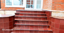 Частный дом со ступенями Stroeher Duro 825 sherry