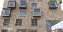 Малоэтажный жилой комплекс с облицовкой кирпичом ENGELS HANDFORM Ladoga
