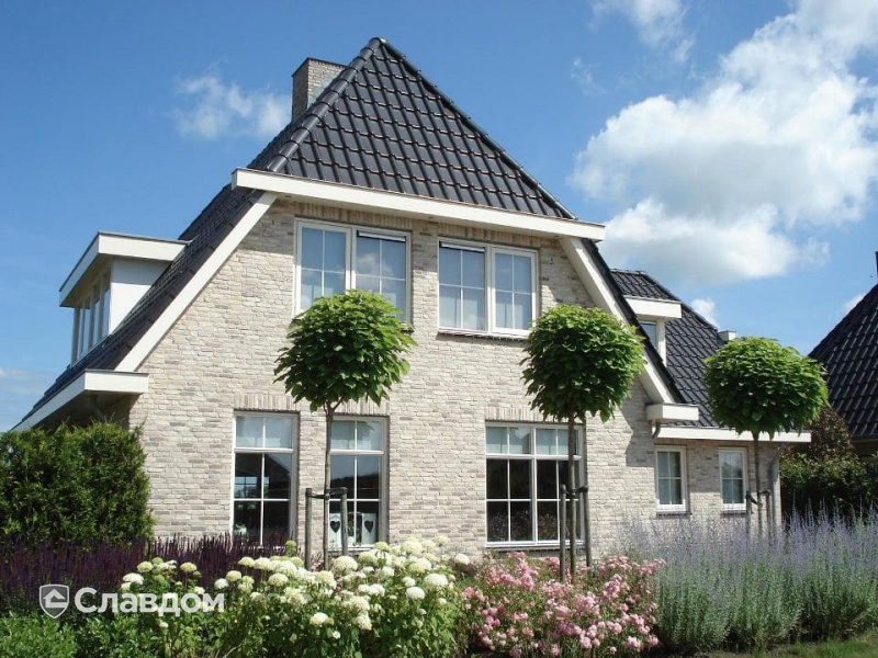 Частный дом с облицовкой кирпичом Terca Oud Torhout
