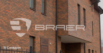Офисное здание г.Тула с облицовкой кирпичом BRAER