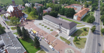 Площадь в г.Кайшядорис с применением брусчатки Penter Baltic Klinker Pavers Nuance