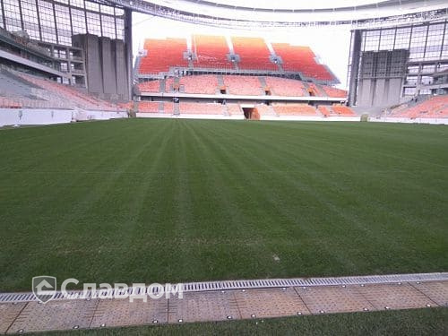 Линейный водоотвод Standartpark для "Екатеринбург Арена" в рамках ЧМ 2018