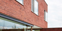 Вилла в Генте с облицовкой кирпичом Terca Portsmouth