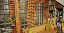 Внутренняя отделка фасадной плиткой LHL Terra Cotta