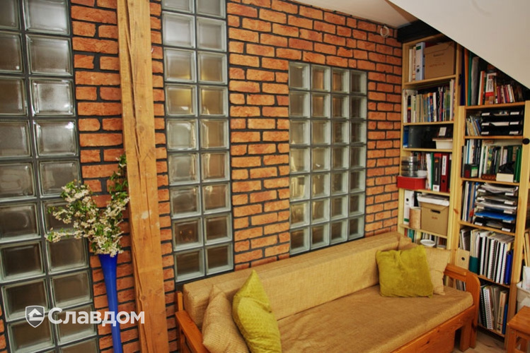 Внутренняя отделка фасадной плиткой LHL Terra Cotta