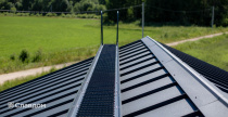 Частный дом с использованием кликфальца ARMO Rooftop Matte RAL 7024