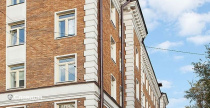Поликлиника в Москве с облицовкой плиткой Roben Manus java carbon