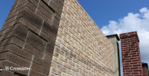 Забор с использованием кирпича RIGHTBRICK Виллем
