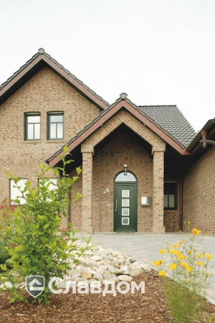 Коттеджный поселок с облицовкой кирпичом Terca Veldbrand Exterieur