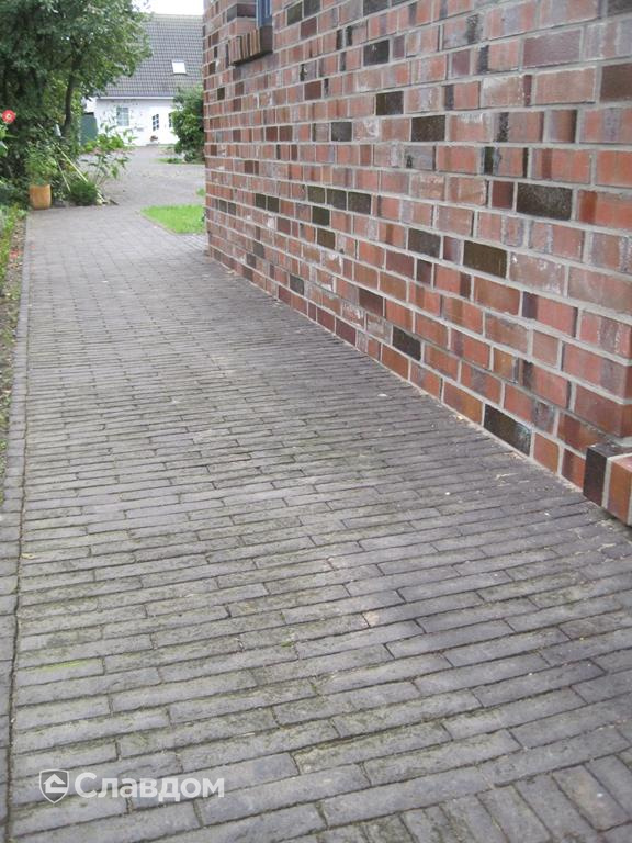 Пешеходная зона с применением брусчатки Penter Langeoog
