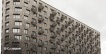 Жилой район с облицовкой кирпичом Roben Oslo perlweiss, Faro grau, Faro schwarz-nuanciert, Chelsea basalt-bunt, Manchester