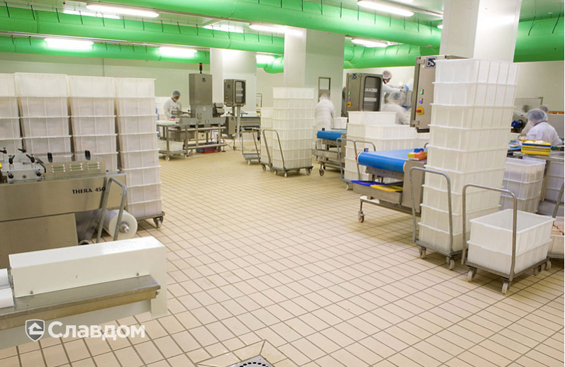 Завод с напольной промышленной плиткой Stroeher Stalotec 120 beige