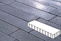 Плитка тротуарная Готика, City Granite FINO, Плита, Амфиболит, 500*125*100 мм