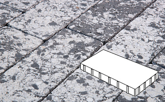 Плитка тротуарная Готика, City Granite FINERRO, Плита, Диорит, 400*200*80 мм