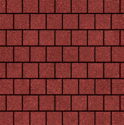 Плитка тротуарная SteinRus Армор В.2.К.8, Native, красный, 100*100*100 мм