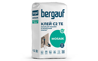 Клей для мозаики и плитки Bergauf MOSAIK, 25 кг