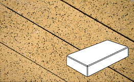 Плитка тротуарная Готика Granite FERRO, картано, Жельтау 300*150*80 мм