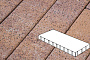 Плитка тротуарная Готика Natur FERRO, Плита, Терракота, 800*400*80 мм