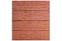 Кирпич облицовочный ЛСР красный рустик, утолщенные стенки, 250*120*65 мм