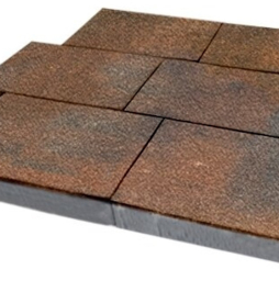 Плитка тротуарная SteinRus Парк Плейс Б.3.П.8 Native, ColorMix Штайнрус, 600*300*80 мм