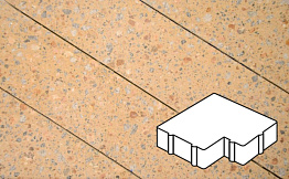 Плитка тротуарная Готика, City Granite FINO, Калипсо, Павловское, 200*200*60 мм