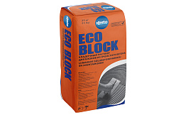 Кладочно-клеевый раствор Kesto Eco Black для ячеистого бетона, 25 кг