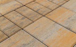Плитка тротуарная BRAER Мозаика Color Mix 25 Песчаник, толщина 60 мм