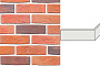 Декоративный кирпич White Hills Линц брик угловой элемент цвет 366-65