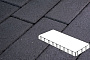 Плитка тротуарная Готика Profi, Плита, суперчерный, частичный прокрас, с/ц, 900*300*80 мм