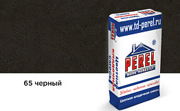 Цветной кладочный раствор Perel NL 5165 черный зимний, 50 кг