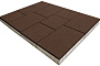 Плитка тротуарная SteinRus Инсбрук Ланс Б.5.Псм.6, гладкая, коричневый, толщина 60 мм