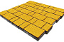 Плитка тротуарная SteinRus Новый город Б.7.Фсм.6, Native, желтый, толщина 60 мм